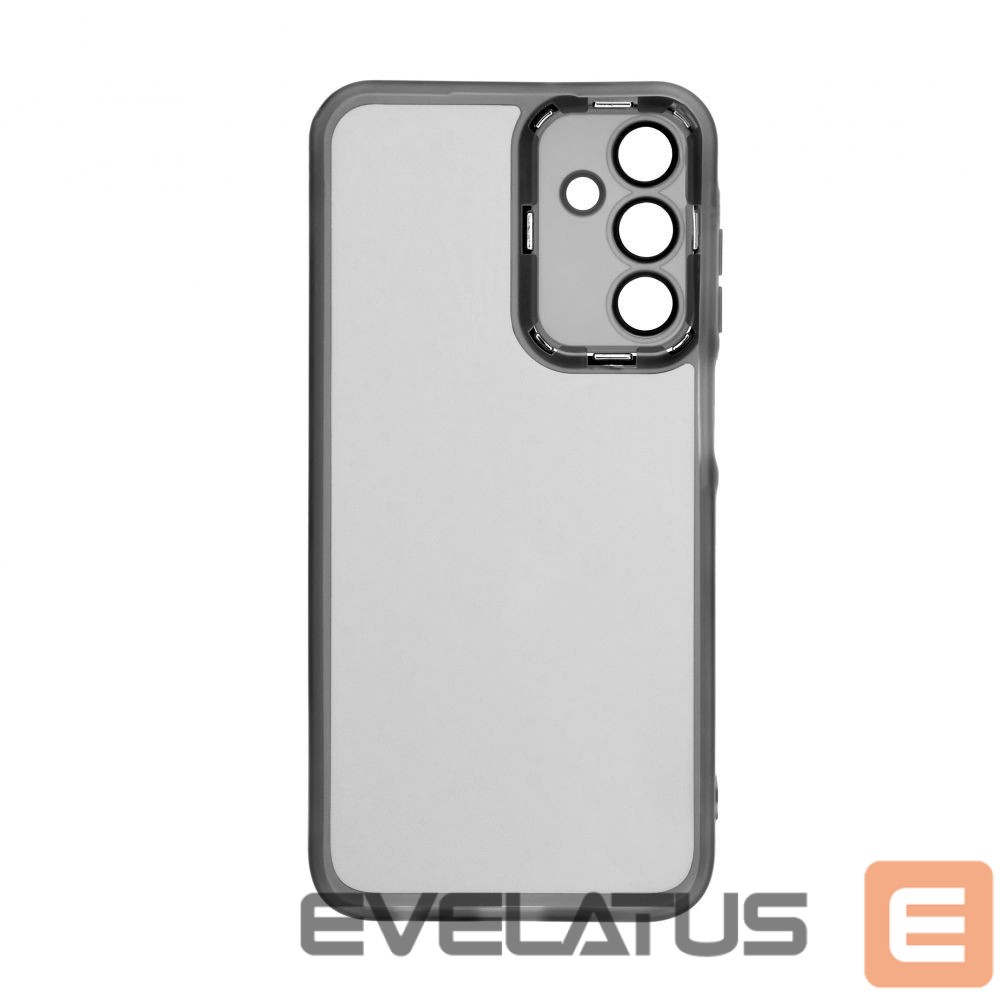 Back panel cover iLike Samsung Galaxy A15 Transparent Case and Camera Protection Black