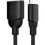 Cable USAMS Apple SJ245USB01, USB B - Lightning 8pin, 1 m Cabel Black
