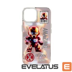 Back panel cover iLike Apple iPhone 13 PC Silicone Case Iron Boy 