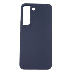 Back panel cover Evelatus Samsung Galaxy S22 Premium Magsafe Soft Touch Silicone Case New Function Navy Blue