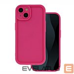 Back panel cover iLike Samsung Galaxy A55 5G Rim TPU case Pink