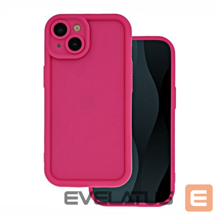 Back panel cover iLike Samsung Galaxy A55 5G Rim TPU case Pink