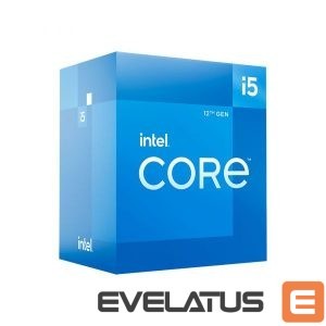 Processors Intel  i5-12400, 2.5 GHz, LGA1700, Processor threads 12, Packing Retail, Processor cores 6, Component for PC 