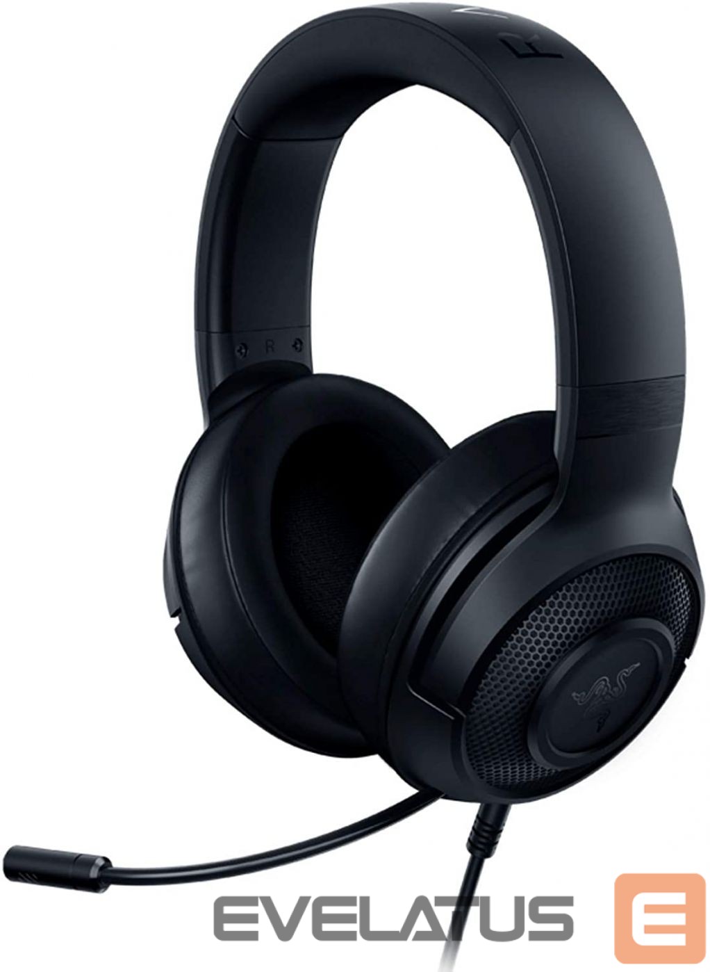 Wireless headphones Razer Kraken X Lite Gaming Headset, Wired, Microphone, Black