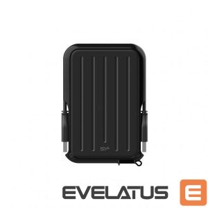 Flash drive Silicon power  Portable Hard Drive ARMOR A66 2000 GB,  USB 3.2 Gen1, Black 