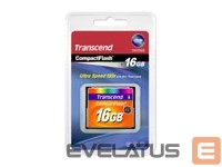 Memory cards Transcend  CF, 16GB, 133x 