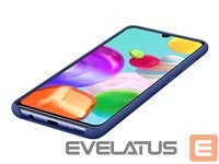 Back panel cover Samsung - Galaxy A41 Silicone Cover case Blue