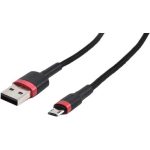 Cable Baseus  CABLE MICROUSB TO USB 1M/RED/BLACK CAMKLF-B91 