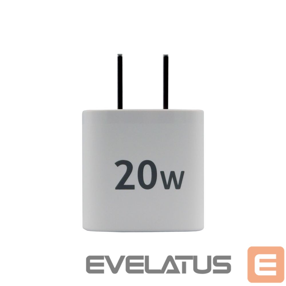 Adapter Evelatus Evelatus QuickVolt Adapter 20W USA/CN White