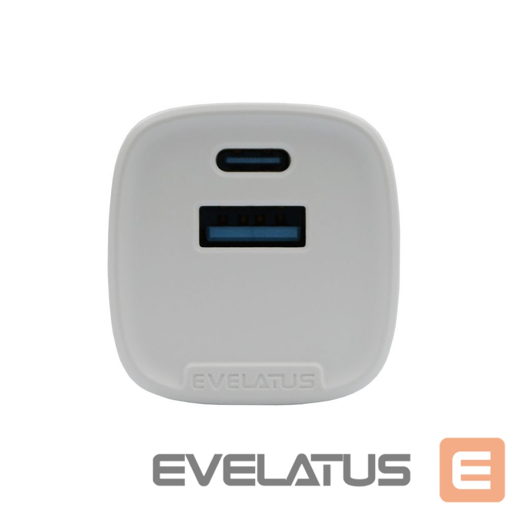 Adapter Evelatus Evelatus QuickVolt Adapter 20W USA/CN White