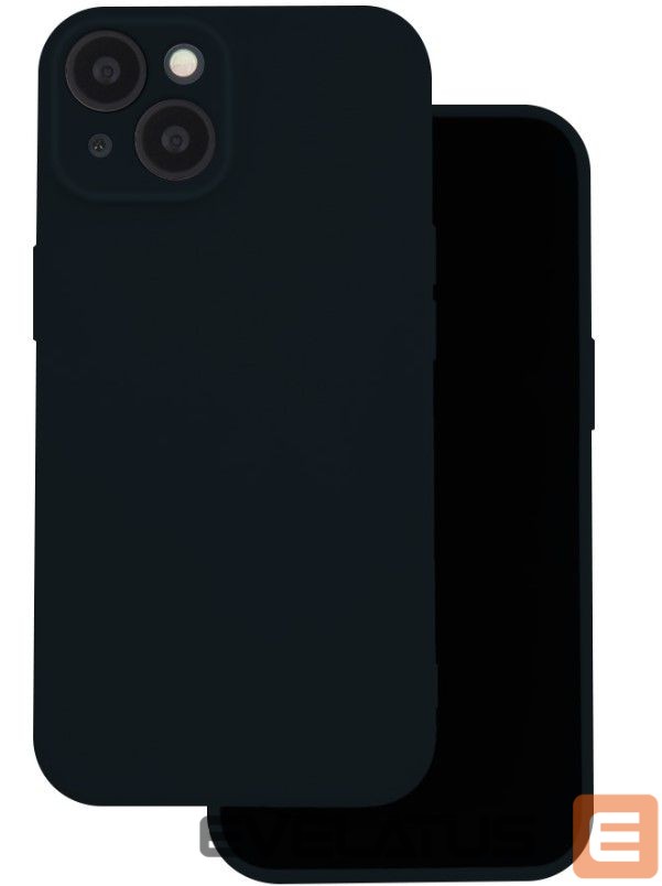 Back panel cover iLike Apple Silicon case for iPhone 16 Plus 6,7 Black