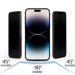 Protective glass iLike Samsung GALAXY A33 5G Tempered Privacy Glass Black