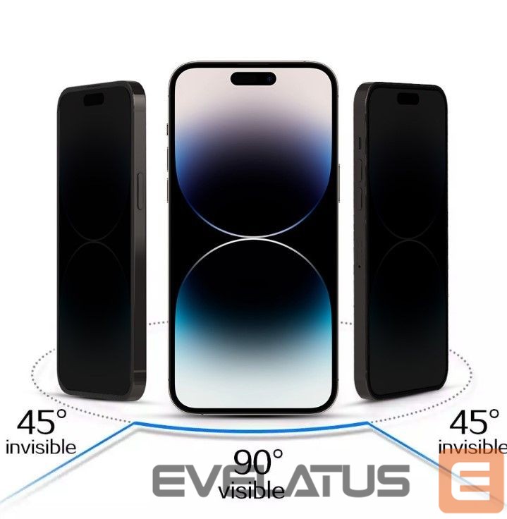 Protective glass iLike Samsung GALAXY A33 5G Tempered Privacy Glass Black