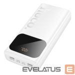 Power bank Hoco  J144A Hymn power bank(30000mAh) USB-A1/USB-A2: 5V/2A - USB-C/Micro: 5V/2A White