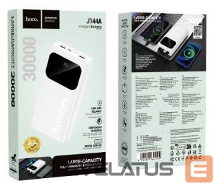 Power bank Hoco J144A Hymn power bank(30000mAh) USB-A1/USB-A2: 5V/2A - USB-C/Micro: 5V/2A White