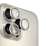 Protective glass Evelatus Apple iPhone 16 Pro / 16 Pro Max Camera Lens Protector Armor Natural Titanium