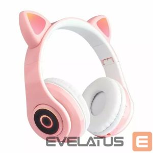 Wireless headphones Bemi  B39 Noise Cancell Kids Cat Bluetooth Wireless Headset FM Radio / MP3 Mico SD and Phone call 