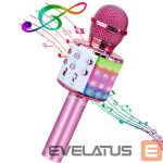 Microphone Bemi  M85 Karaoke Kids & Adult Fun Effect Microphone with Speakers & Recodr Micro SD USB Bluetooth 