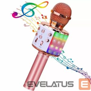 Microphone iWear  M85 Karaoke Kids & Adult Fun Effect Microphone with Speakers & Recodr Micro SD USB Bluetooth 
