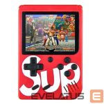 Gaming console GameBox  R2 8bit Portable Retro Game console with 400 games 3'' LCD with 1x Controler TV RCA cable Red