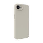 Back panel cover Evelatus Apple iPhone 16e / SE4 Premium Magsafe Soft Touch Silicone Case Pebble