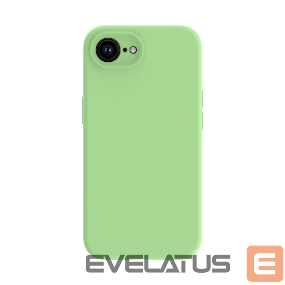 Back panel cover Evelatus Apple iPhone 16e / SE4 Premium Magsafe Soft Touch Silicone Case Mint