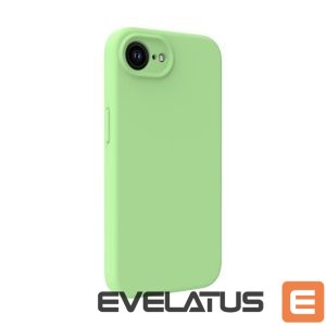Back panel cover Evelatus Apple iPhone 16e / SE4 Premium Magsafe Soft Touch Silicone Case Mint