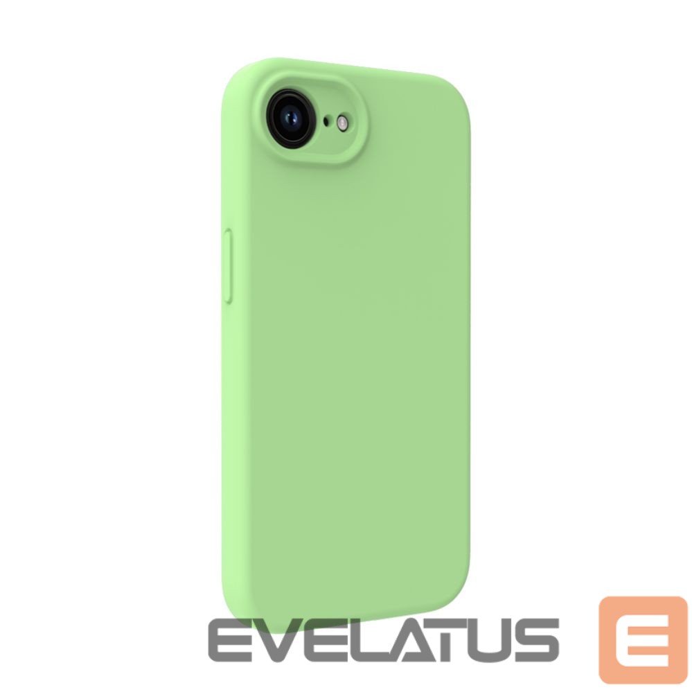 Back panel cover Evelatus Apple iPhone 16e / SE4 Premium Magsafe Soft Touch Silicone Case Mint