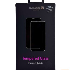 Protective glass Evelatus Apple iPhone 17e | 14 | 13 | 13 Pro | 16e Corning Gorilla Glass Anti-Static 3D Full Cover 10X Stronger Black