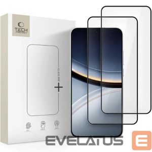 Protective glass Tech-Protect Xiaomi POCO F7 5G HARTOWANE TECH-PROTECT GLASS FIT+ 2-PACK 