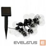 LED bulb Elight  Solar Bulb String Light 3.5m 10pcs G40 Transparent Bulbs Solar Powered Transparent