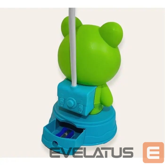 Desc lamp Kiddyz NL1 Space Froggy Kids Night Light Desk Lamp (20x10cm) with USB Power & pencil sharpener Green