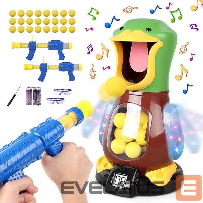 Toys Kiddyz D12 Attractive Duck Shooting Game with Gun & 12 Balls