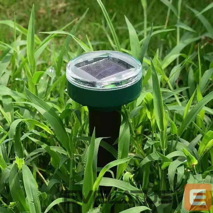 Another product iLike Gardenera Solar Ultrasonic Mole and Rodent Repeller 22.5x6.3cm Set of 2 pcs for Garden and Lawn