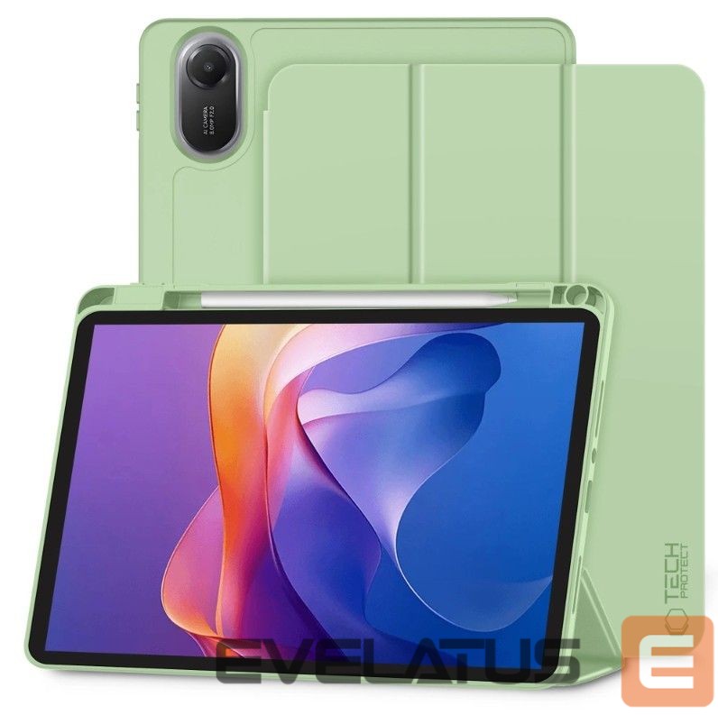 Book case Tech-Protect REDMI PAD 2 11.0 MATCHA SC PEN CASE Green