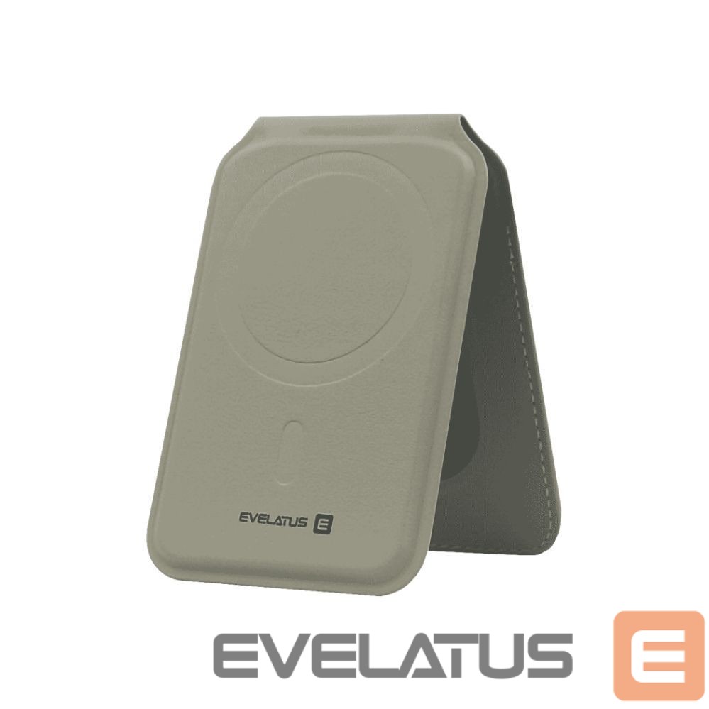 Case universal pocket Evelatus Universal Magnetic Wallet With Stand Silver