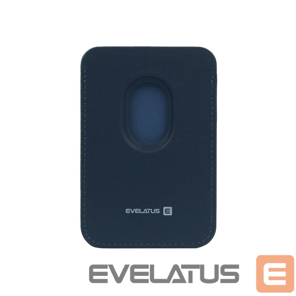 Case universal pocket Evelatus Universal PU Leather Wallet with MagSafe Dark Blue
