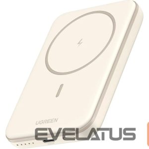 Wireless charger Ugreen  Magnetic Power Bank 5000mAh 25207 15W, Wireless, Beige Beige