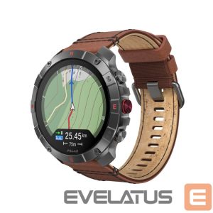 Smart watches Polar  GRIT X2 PRO TI LTHR BRNZ M/L 