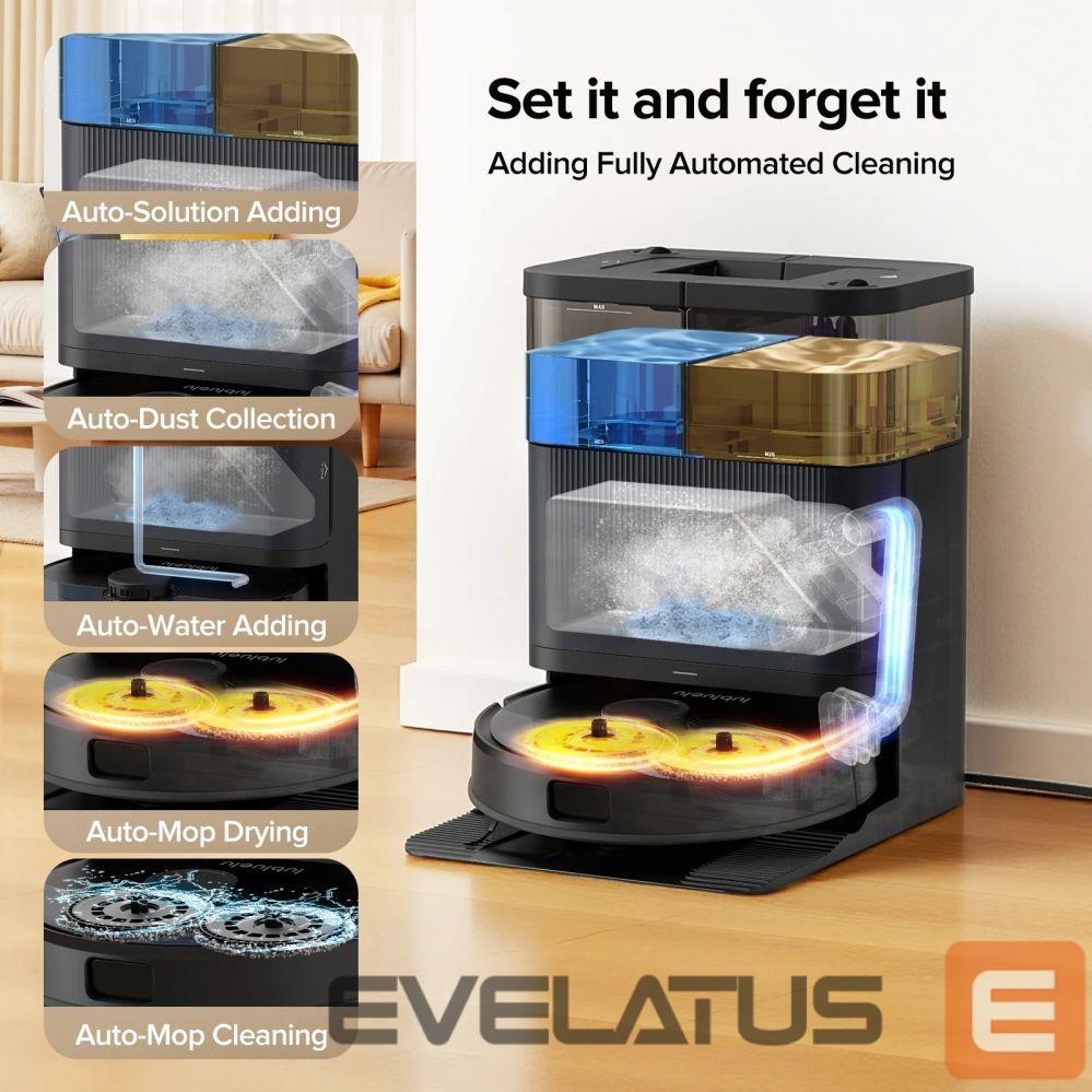 Vacuum cleaner Lubluelu One Robotic Vacuum S1000 Black