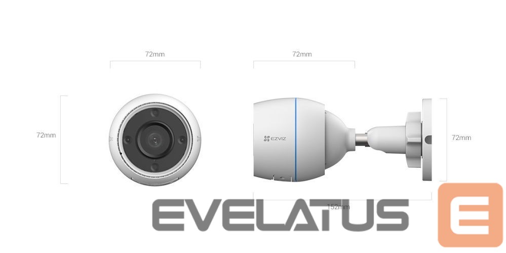 IP-kamera EZVIZ H3c Wi-Fi Smart Home Camera bullet