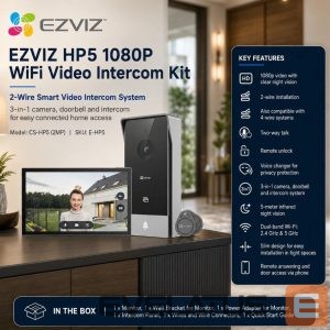 Videophones EZVIZ  CS-HP5   (2MP) Durvju zvans 