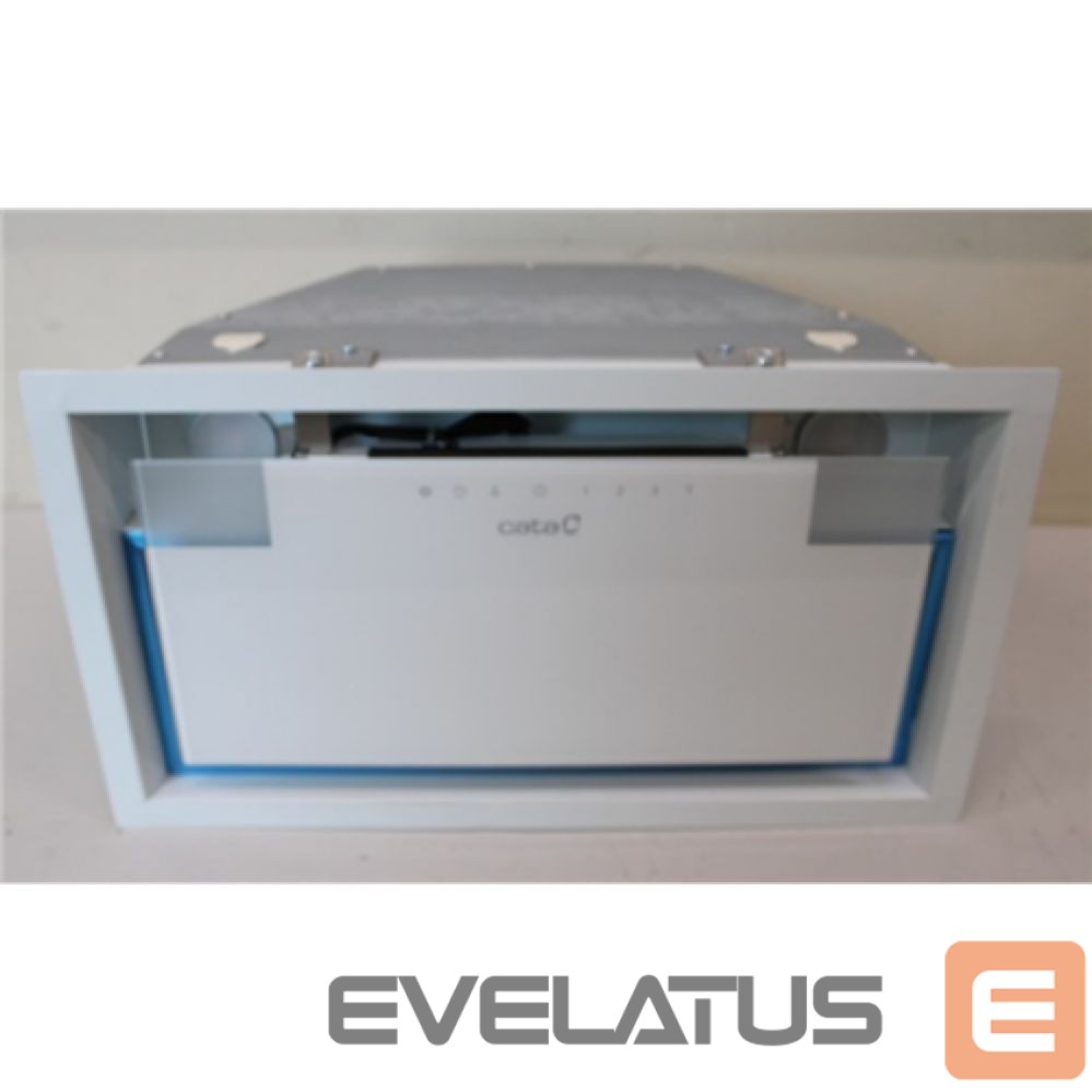 Built-in cooker hood Cata SALE OUT. Hood GC DUAL A 45 XGWH/D Canopy, Energy efficiency class A, Width 45 cm, 820 m³/h, Touch control, LED, White glass, DAMAGED PACKAGING