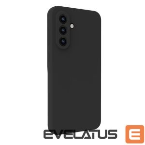 Back panel cover Connect Samsung Galaxy A35 5G Premium Quality Soft Touch Silicone Case Black