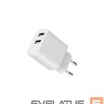 Adapter Gembird  CHARGER USB UNIVERSAL WHITE/2P TA-UC-2A12-01 