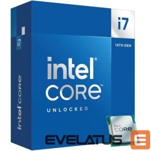 Processors Intel  CPU||Desktop|Core i7|i7-14700K|Raptor Lake|3400 MHz|Cores 20|33MB|Socket LGA1700|125 Watts|GPU UHD 770|BOX|BX8071514700KSRN3X 