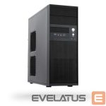 Computer case Chieftec  Case||CQ-01B-U3-OP|MidiTower|ATX|MicroATX|Colour Black|CQ-01B-U3-OP 
