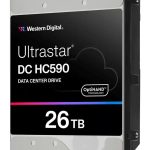 Hard drive HDD Western Digital  HDD| ULTRASTAR|Ultrastar DC HC590|WUH722626ALE6L4 0F65672|26TB|SATA 3.0|512 MB|7200 rpm|3,5"|0F65672 