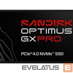 Hard drive SSD SANDISK BY WESTERN DIGITAL  SSD||600xTBW rating|MTBF 1750000 h|Read speed 7300 MB/s|Write speed 6300 MB/s|NVMe Yes|PCI Express 4.0|M.2|1000 GB|SDSP81100TAN-000E0 