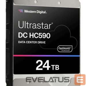 Hard drive HDD Western Digital  HDD||SAS|3.5 "|7200 RPM| 24 TB|WUH722624AL5204 0F59373|Ultrastar DC HC590|0F59373 